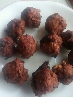 Una foto de Albóndigas con nueces
