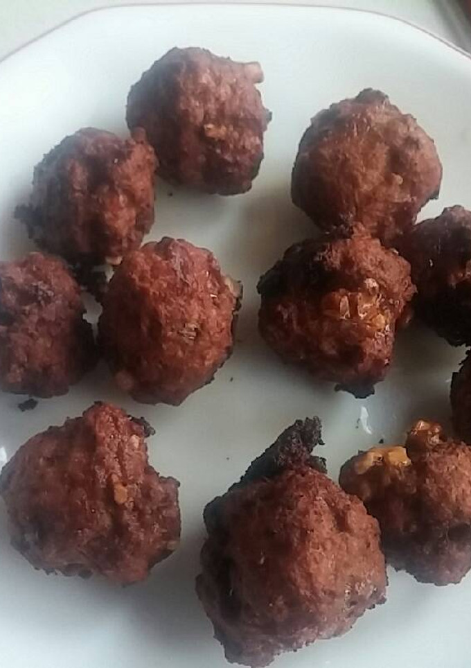 Una foto de Albóndigas con nueces