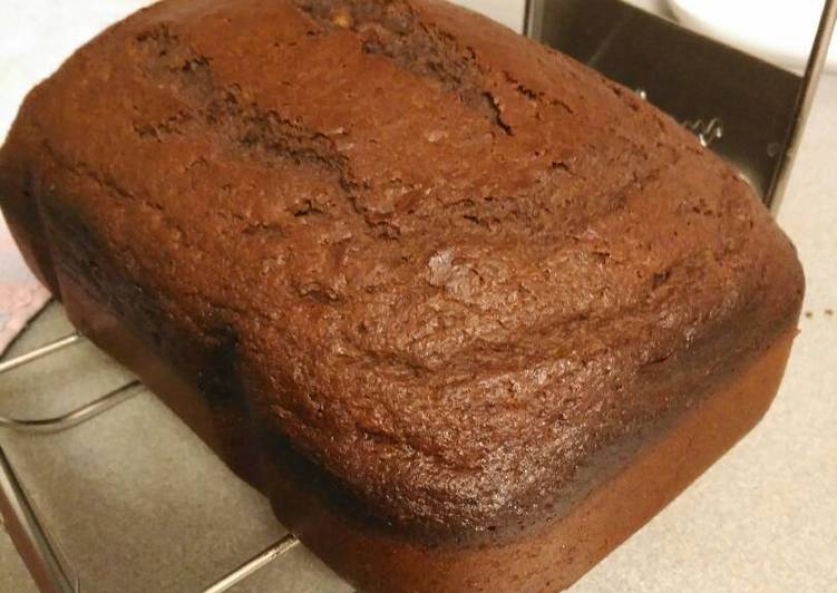 Moulinex baguette. Bizcocho de plátano y chocolate sin gluten