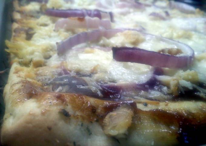 B.B.Q CHICKEN PIZZA Recipe by va rose Cookpad