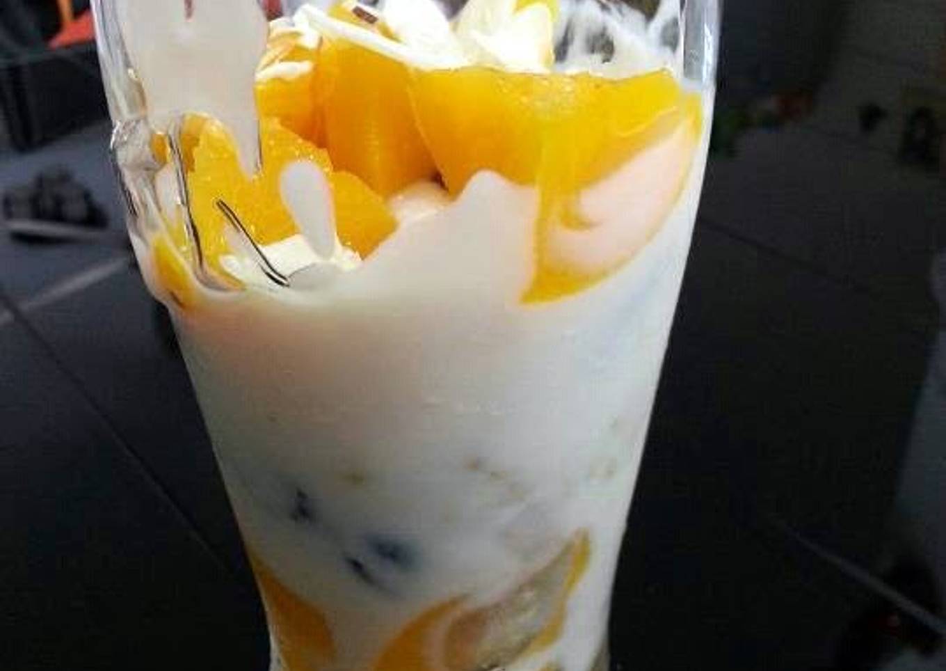 Peach Parfait