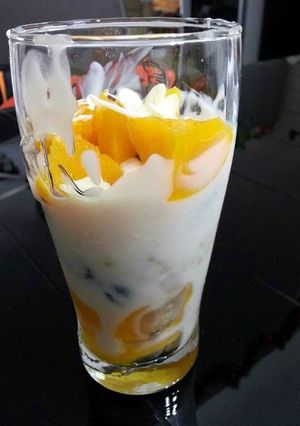 A picture of Peach Parfait.