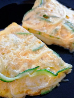 Una foto de Omelette de calabacita