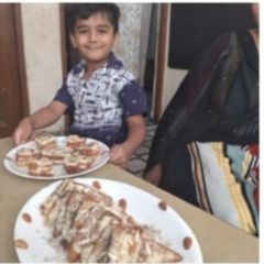 A picture of Shahi tukda.
