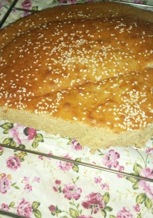 عکسی از دستور کیک ساده در توستر😋