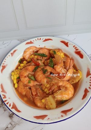 Foto resep Udang Saos Padang