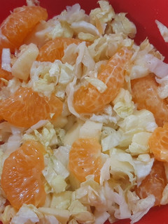 Una foto de Ensalada de mandarina 🍊
