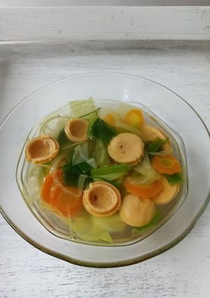 Foto resep Sop Sosis Seadanya