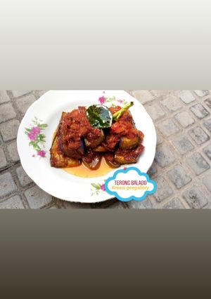 Foto resep 110. Terong balado