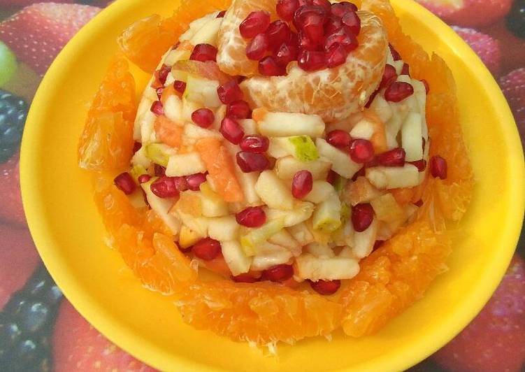 Easiest Way to Prepare Yummy Fruit salad cake