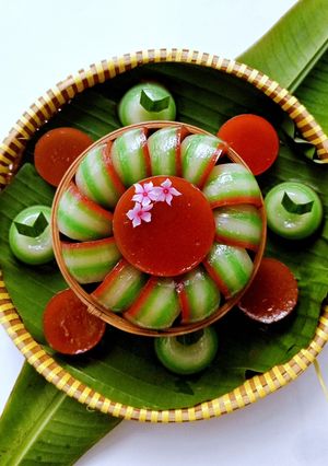 Foto resep Kue Lapis Pepe Tapioka Khas Betawi