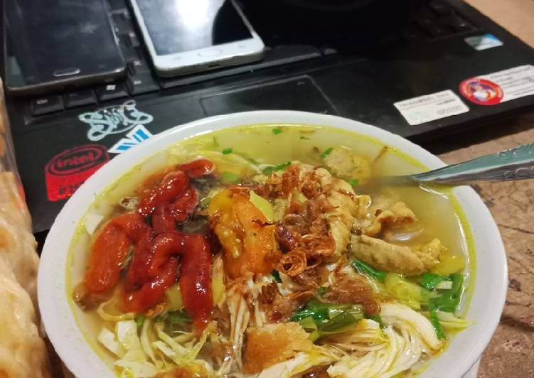 Langkah Mudah Memasak Soto ayam Anti Gagal