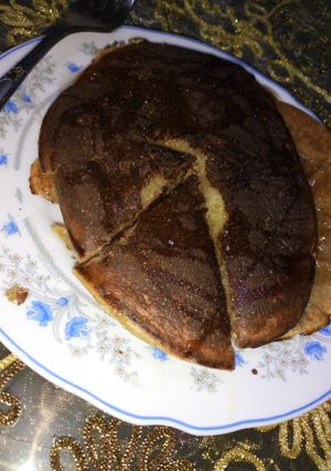 صورة لوصفة بان كيك بالشوفان