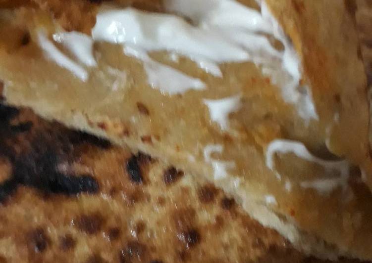 Mayonnaise Aalu parantha