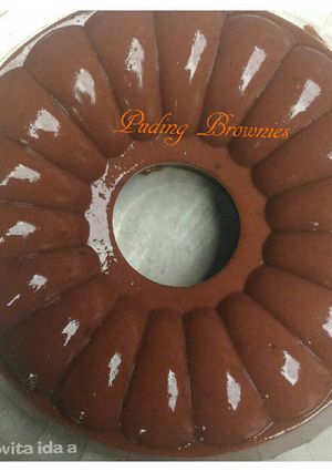 Foto resep Puding Brownies