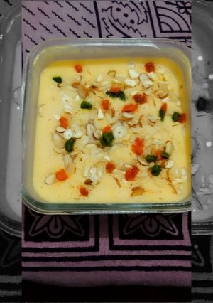 मैंगो आइसक्रीम (mango ice cream recipe in Hindi) रेसिपी मुख्य फोटो