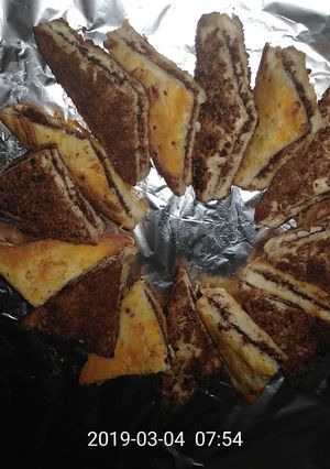 A picture of Crunchy French toast.