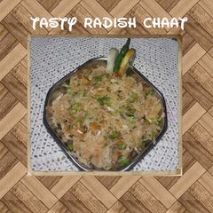 A picture of Mooli ka salad.