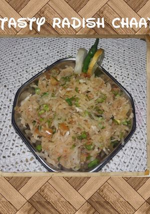 A picture of Mooli ka salad.