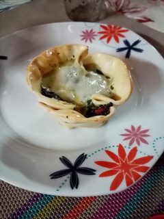 Una foto de Tarteletas de acelga