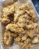 Crispy boneless korean fried chicken