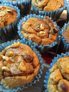 Una foto de Muffins de banana saludables