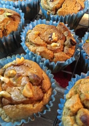 Una foto de Muffins de banana saludables