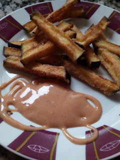 Una foto de Salsa de dulce de membrillo con berenjenas