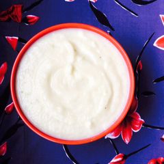A picture of Cauliflower Alfredo Sauce.