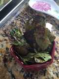 Espinacas crocantes