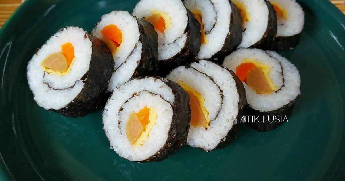 Resep Sushi Roll Oleh Atik Lusia Cookpad