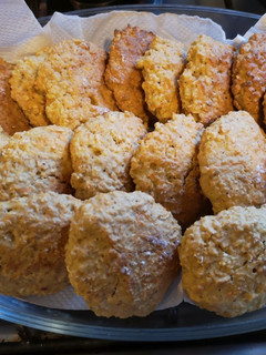 Una foto de Galletas de avena, zanahoria y miel
