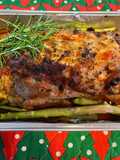 Garlic-Studded Pork Roast