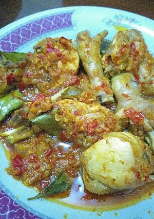 Foto resep Ayam Kuah Bumbu Pedas