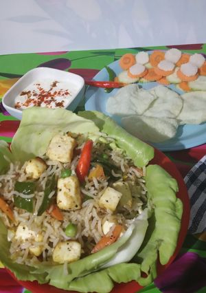 A picture of Pepper rice.