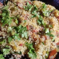 Saboodana khichdi A picture of Saboodana khichdi.