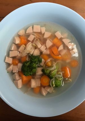 Foto resep Makanan AnakSup Sosis Sayur
