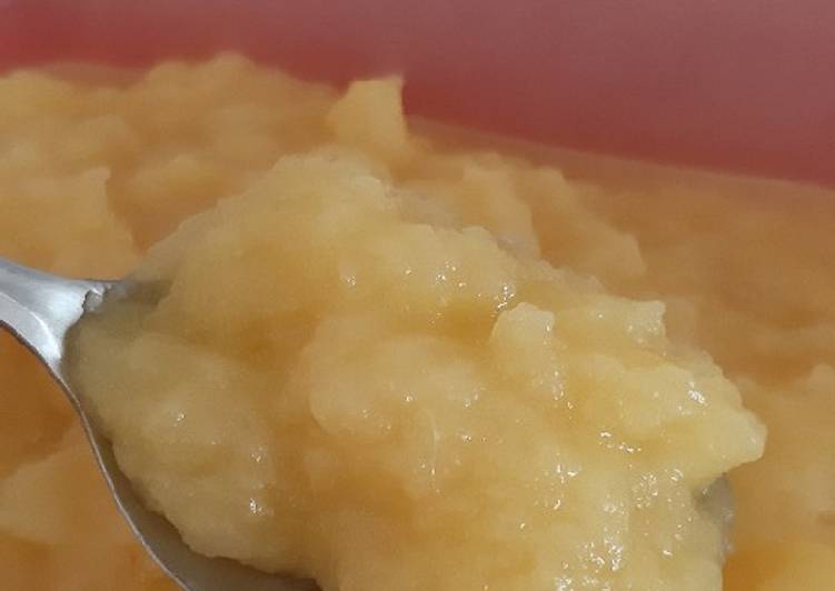 Puré de manzanas