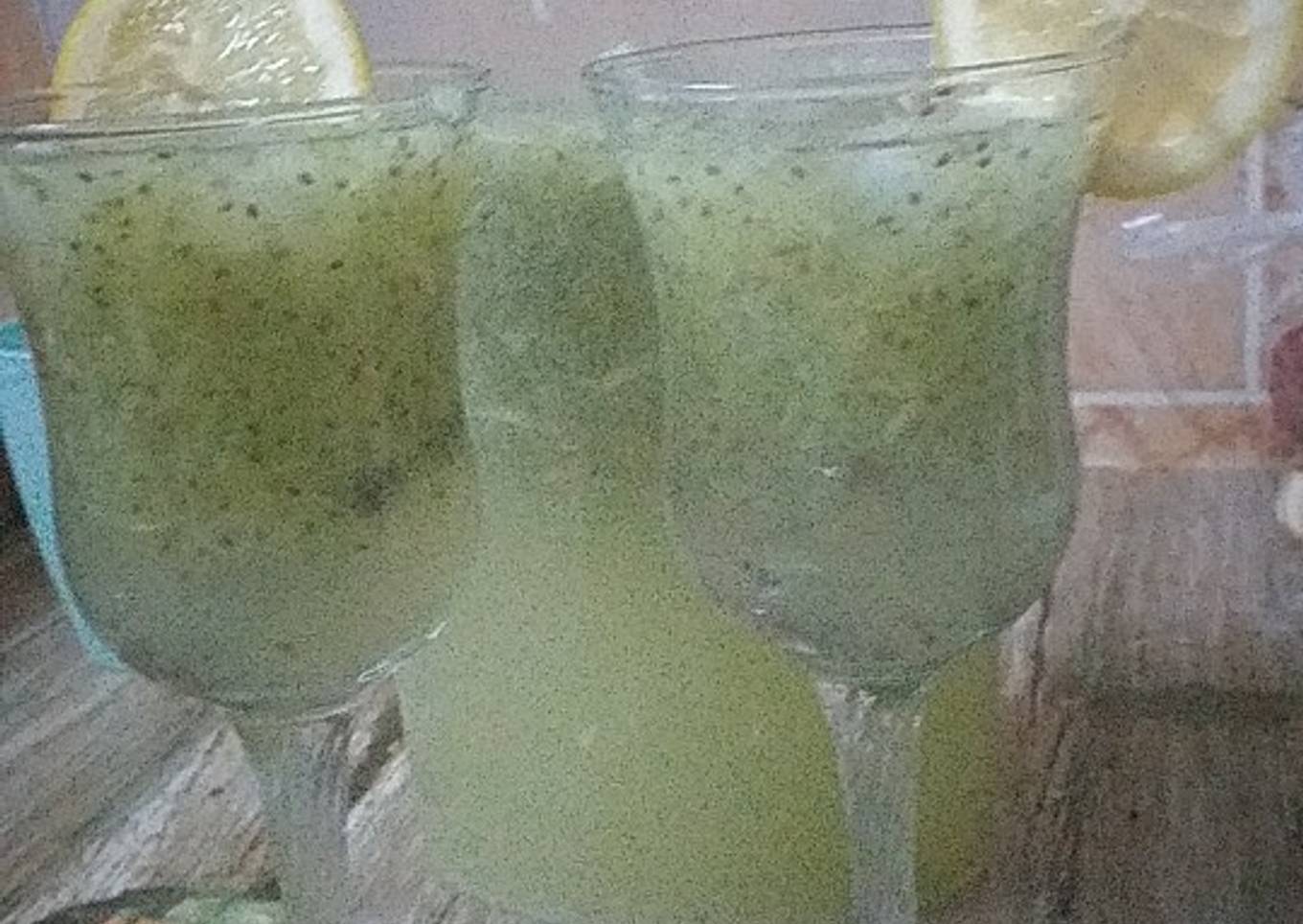Ice Timun Lemon Chia