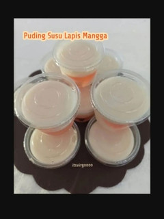 Foto resep #672. Puding Susu Lapis Mangga