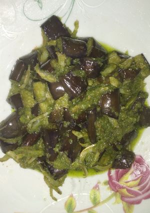Foto resep Terong teri sambal ijo