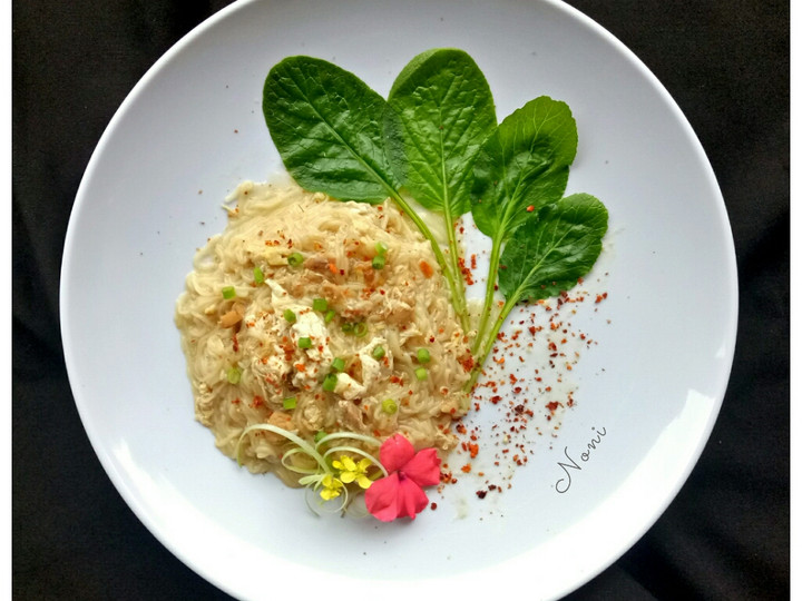 Wajib coba! Resep bikin Lo Mie (Pakai Mieswa)/ Mie Masak Kuah Kental  nikmat