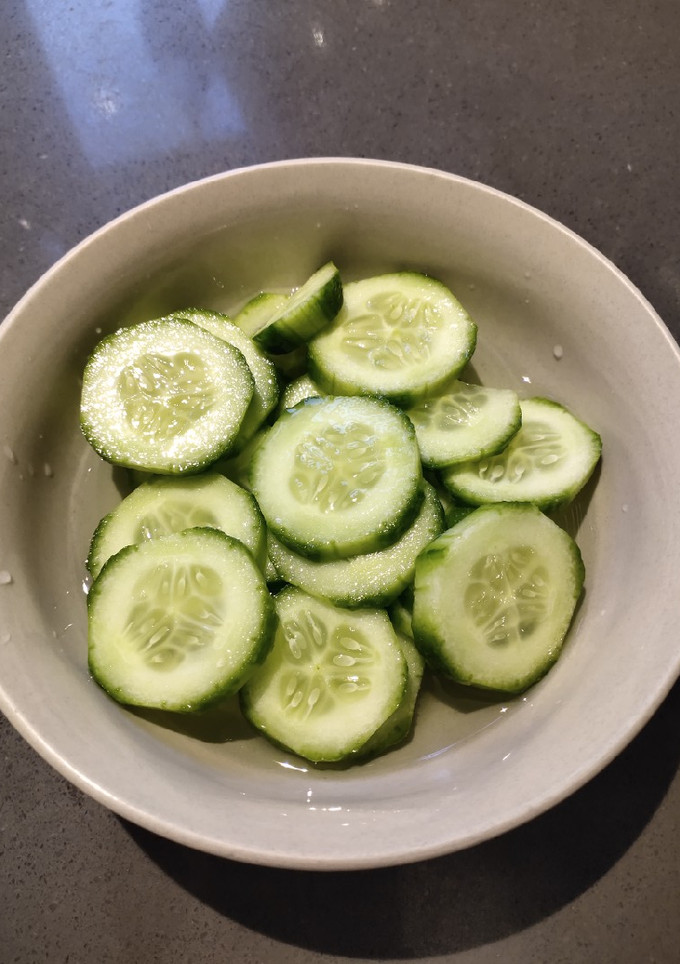 A picture of Cucumber Salad.
