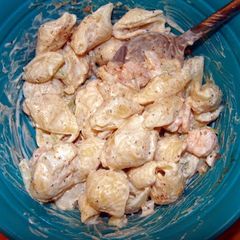 A picture of taisen's shrimp salad ( first attempt ).