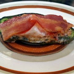 A picture of Grilled jalapeño poppers.