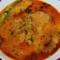 A picture of Jalebi fish cooked with mustard paste(Machha besara/fish besara).