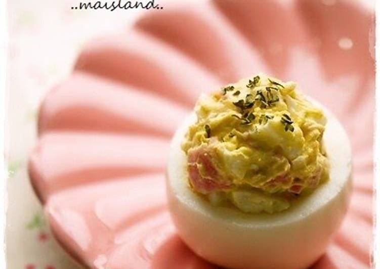 Easiest Way to Make Speedy Simple Deviled Eggs for Packed Lunches