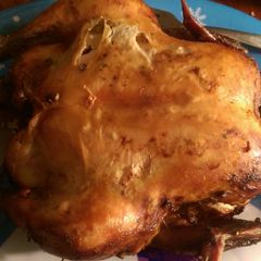 A picture of Crockpot ranch chicken.