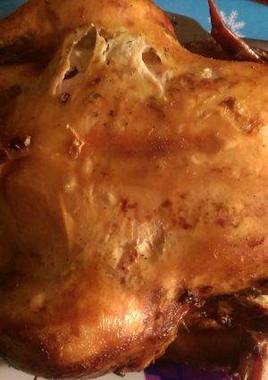 A picture of Crockpot ranch chicken.