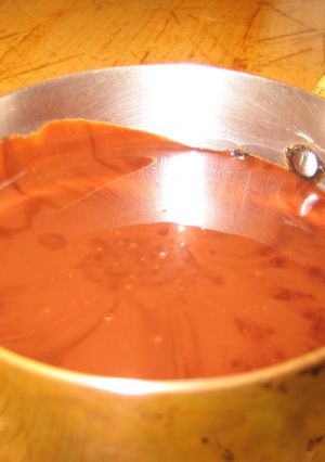 A picture of 5 Minute Chocolate Sauce.